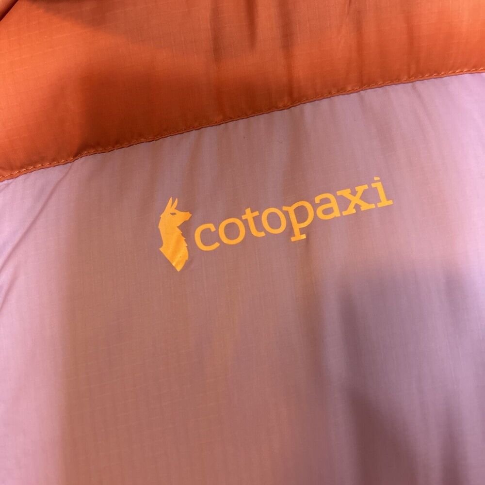 cotopaxi Colorblock Puffer Jacket in Orange, Lavender, Cream - Picture 7 of 16